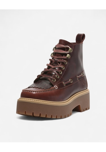 Timberland Stone Street Mıd Lace Up Boot Kadın Kahverengi
