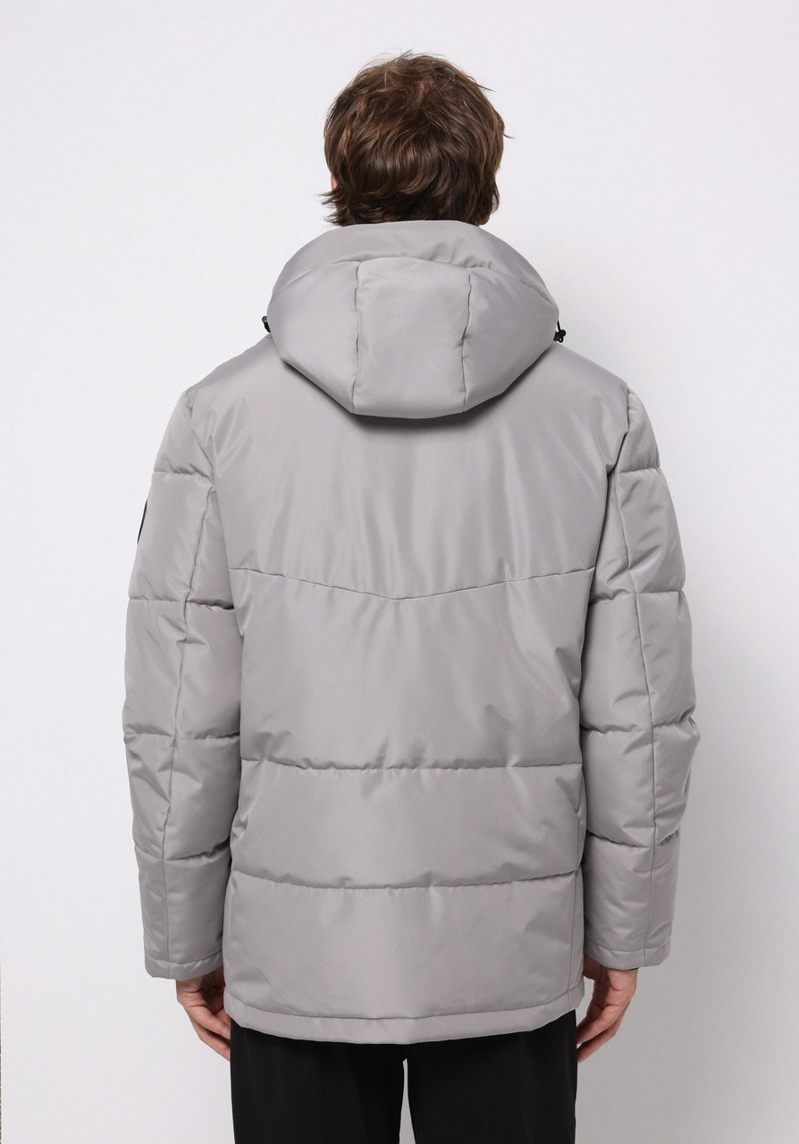 Colins Regular Fit Erkek Gri Kaban Cl1076818 Q1.v1 Gra Gri