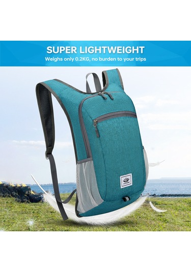 Vanaheımr-hafif Katlanabilir Sırt Çantası Su Geçirmez Paketlenebilir Y27833b Siyah