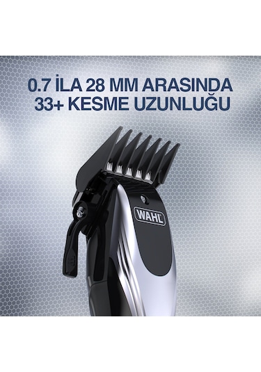 Wahl 9657 Rapid Clip Şarjlı Saç Sakal Kesme Makinesi