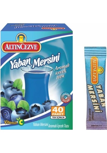 Altıncezve Yaban Mersini Tek İçimlik İçecek Tozu 40 x 1.5 G