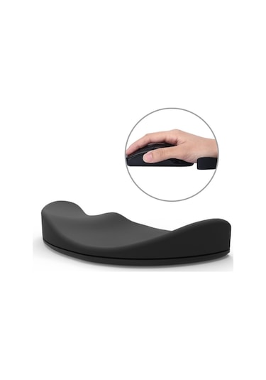 Silikon Bilek Desteği Mouse Pad Mobil Avuç İçi Dayanağı Ofis El Dayanağı