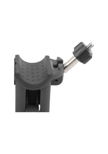 Wezone Tek Taraflı Açık Bot Balıkçılık Rod Tutucu, Hızlı Montajlı Alüminyum-abs, Kaymazsız, Dayanıklı, Siyah