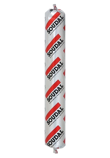 Soudal Acryrub Silikonize Mastik 600 Ml Sosis Siyah Siyah