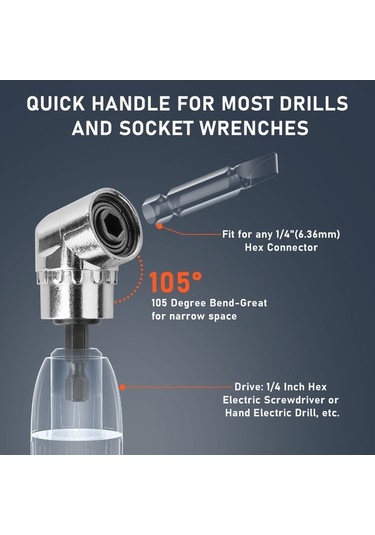 Yulong Reedark "6 Parçalı Alüminyum Anahtarlık Matkap Uç Tutucu