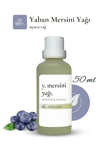 Sabunal Yaban Mersini Yağı 50 ML Doğal Cilt Bakım Yağı