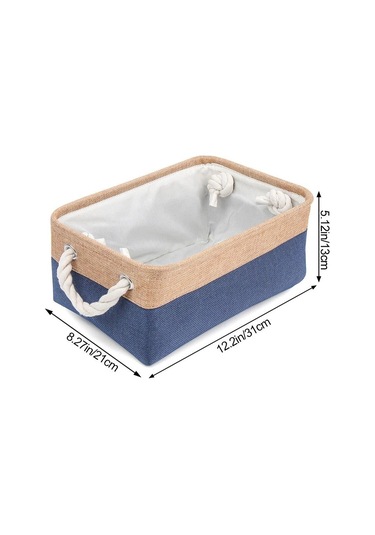 Yeşil Ev Gereçleri Çeşitli Eşyalar Sıralama Sepeti Katlanır Keten Organizatör Kutusu İç Çorap Bebek Oyuncakları Depolama Sepeti