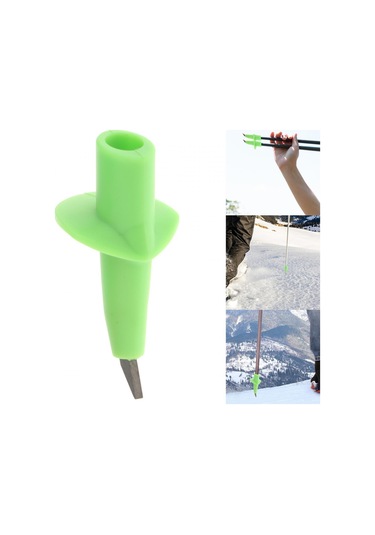 Dolıty Trekking Çubuk Ucu Karbür Kafa Dağ Tırmanışı Sırt Yeşil