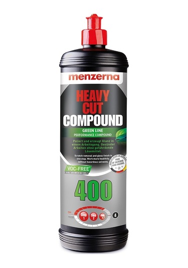 Menzerna 400 Yeşil Seri Ağır Çizik Giderici Kalın Pasta - 1 Lt