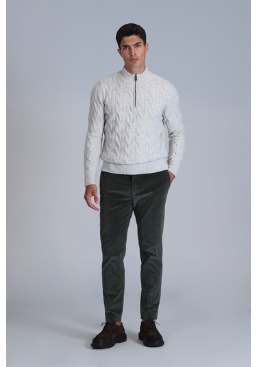 Lufian Onka Spor Erkek Chino Pantolon Slim Fit Yeşil Yeşil 112190309100600 Yeşil