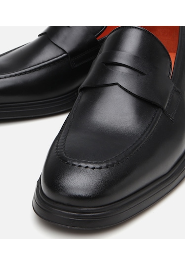 Hotiç Erkek Deri Siyah Ultra Hafif Tabanlı Klasik Ayakkabı 02ayh302840a100 Siyah