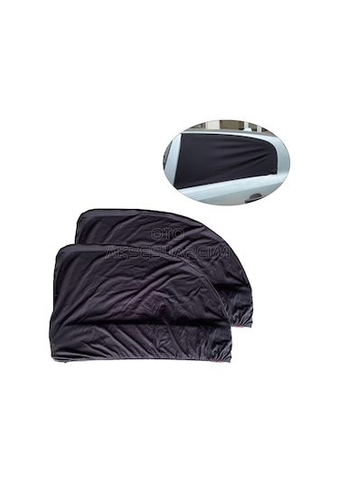 Elastik Oto Yan Cam Bebek Güneşlik Araba Perdesi Sedan Uyumlu 2& 39li