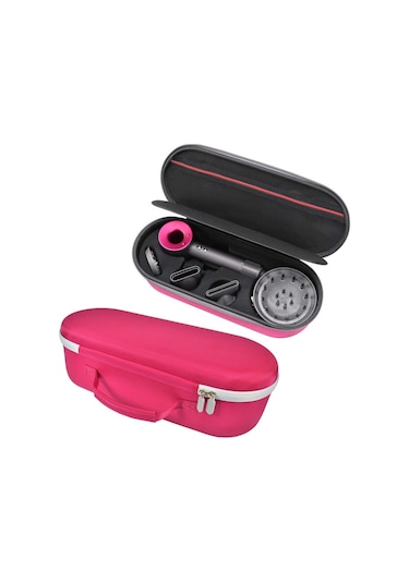 Hd01 Hd03 Saç Kurutma Makinesi Saklama Kutusu Eva Sert Kabuk Çantası Gül Kırmızısı Kırmızı