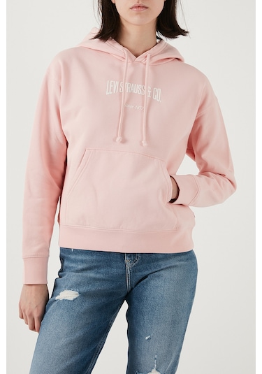 Levi's Bayan Sweat 001u3-0001 Pembe Pembe
