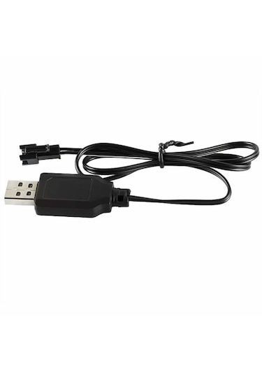3.7v / 3.6v Lityum Pil Usb Şarj Kablosu Jst Sm-2p Soket Lipo