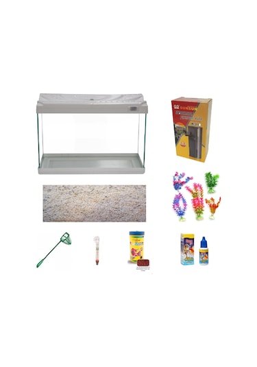 Kanki Pet KP5018 Ekonomik Hazır Set Beyaz 50 CM