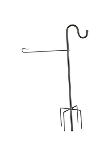 Lijinxu Kuş Besleyici Bayrağı Asmak Için Bahçe Standı Tutucu