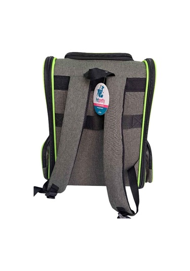 Pet Pretty Süperior Kedi Ve Köpek İçin Fleli Sırt Çantası Haki