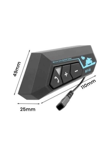 Intercom Bluetooth Kask Kulaklık Motosiklet Kulaklık 5.0 Bluetooth 22325473