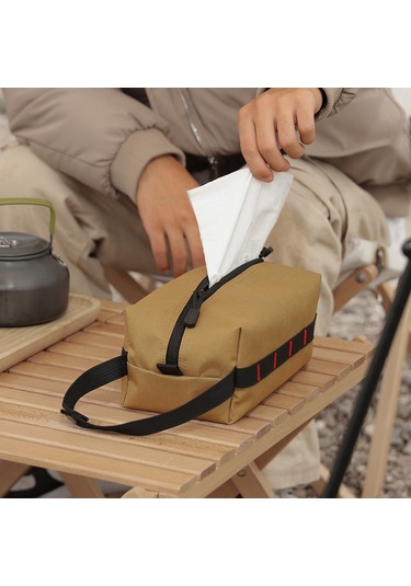 Mufunye Siyah Dışarıda Kullanıma Uygun Çok Fonksiyonlu Poşet: Kağıt Çekme, Edc Aletleri, İlk Yardım Ve Tuvalet Kağıdı Saklama Çantası Siyah