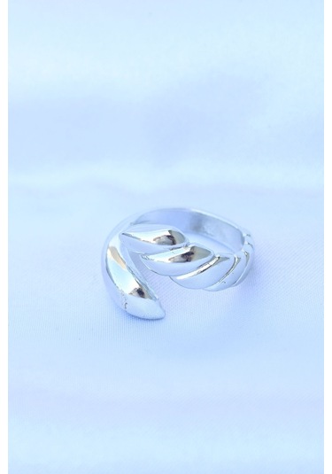 Pirinç Ayarlanabilir Sarmal Yüzük Gümüş Renk Çok Renkli