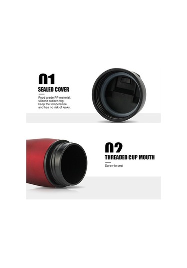 Ebitda French Press Kahve Makinesi, Sıcak & Soğuk, Yalıtım Teknolojisi Siyah