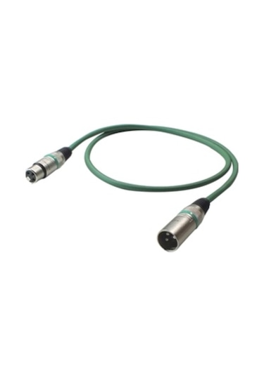 Estello E4004B Yeşil 8 Metre Xlr Erkek-Xlr Dişi Ara Kablo