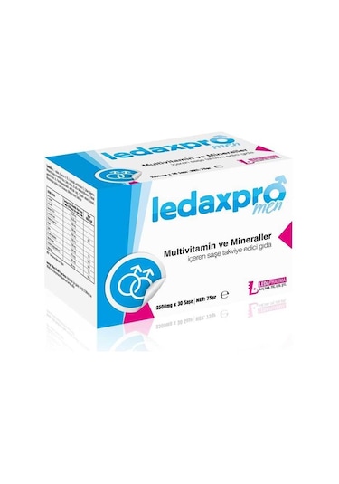 Ledapharma Ledaxpro Men Multivitamin 30 Saşe