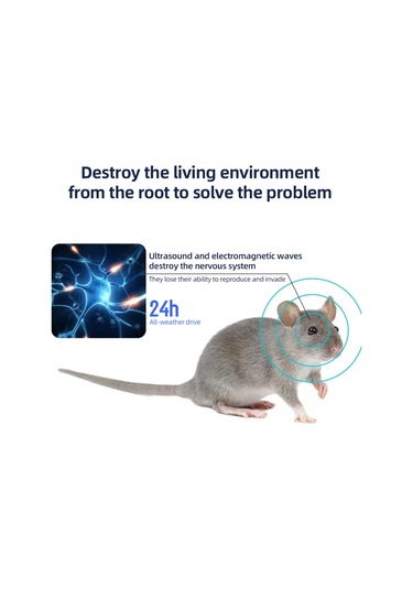 Springsun "6'lı Ultrasonik Sinek Kovucu - Çift Frekanslı, Çocuklar Ve Evcil Hayvanlar İçin Güvenli, 1000ft² Etkili"