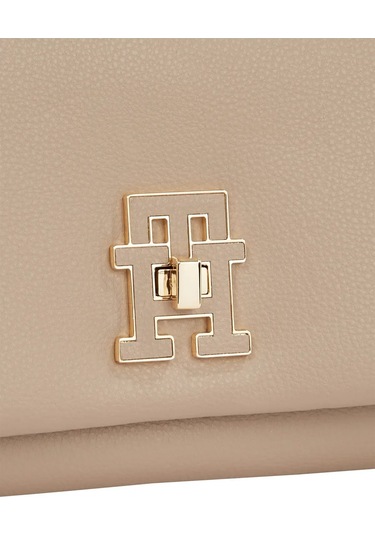 Tommy Hilfiger Kadın Çapraz Çanta Aw0aw17462afe Bej