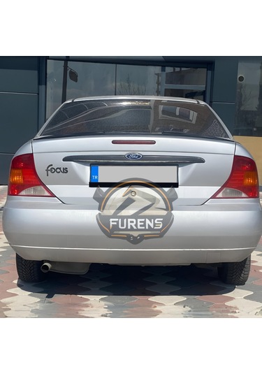 Ford Focus 1 1999-2005 Piano Black Yarasa Tip Üniversal Spoiler Elastik Bagaj Üstü Çıta