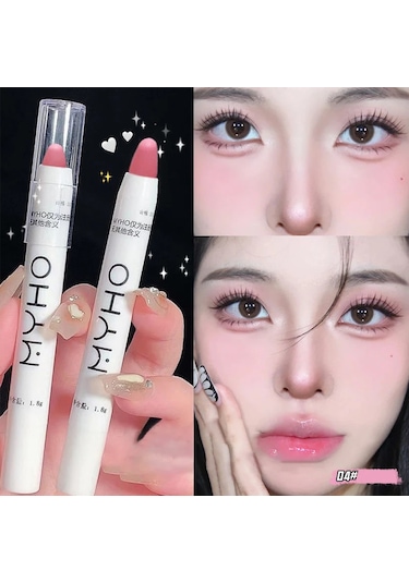 Dumanlı Mat Siyah Göz Farı Yalan İpekböceği Fosforlu Kalem Kore Gözler Makyaj 04 Baby Pink 01