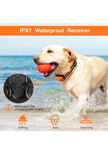 Lemestar Köpek Eğitimi Kolları: 3 Mod Bip, Titreşim, Şok , 500m Kumandalı, Ipx7 Su Geçirmez, 6-45kg Uyumlu, Hızlı Şarjlı Pil