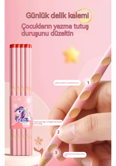 Ikkb Yeni Çocuk Öğrenme Malzemeleri Elektrikli Kırtasiye Seti Hediye Kutusu Çift Güç Modeli-12 Parça Set Roket Astronot Lüks Hediye Kutusu Mavi