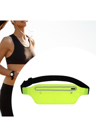 Homyl Bisiklet Açık Için Fitness Egzersiz Kemeri Kadın Yeşil Yeşil