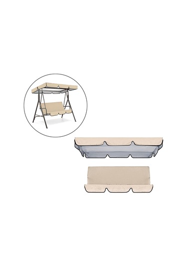 Suntek Magideal Su Geçirmez Salıncak Gölgelik Tente Seti Açık Bej