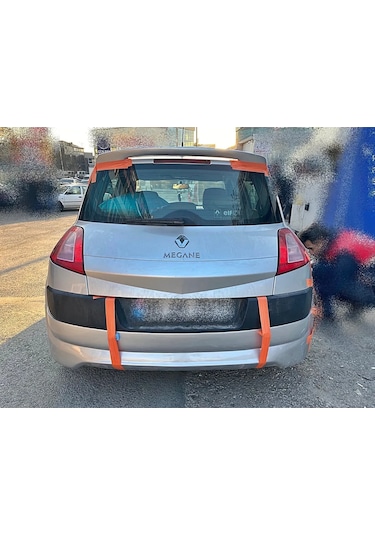 Renault Megane 2 Hb Arka Tampon Eki - Boyasız Fiberglass 2004 -2008