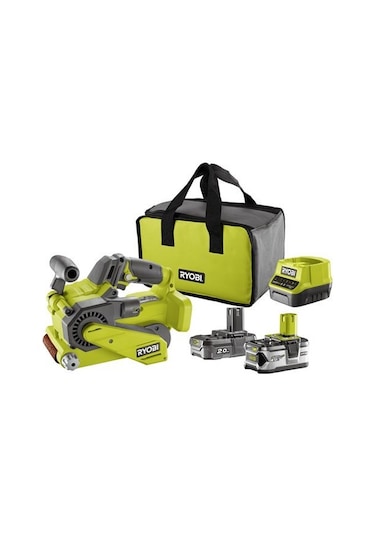 Ryobi R18BS-242S 18 V Çift Akülü Tank Zımpara