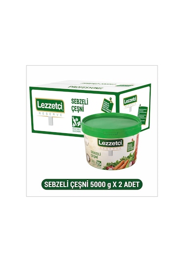 Lezzetçi Sebzeli Çeşni 2 x 5 KG