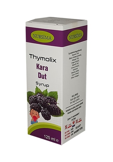 Nursima Kara Dut Şurubu 125 ML