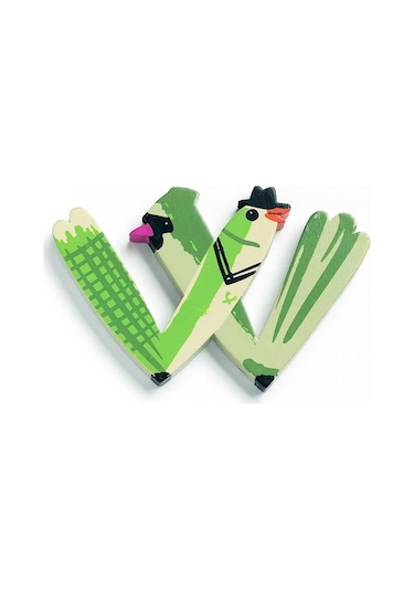 Djeco Harfler - W - Animals Letter