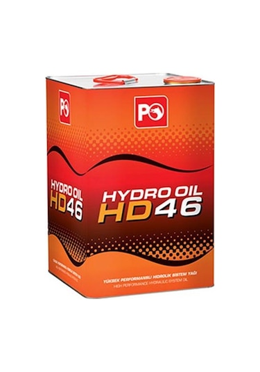 Petrol Ofisi Hydro-Oil Hd 46 Teneke Hidrolik Sistem Yağı 17 L