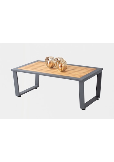 Assento Bahçe Oturma Grubu 3+1+1+sehpa - Antrasit