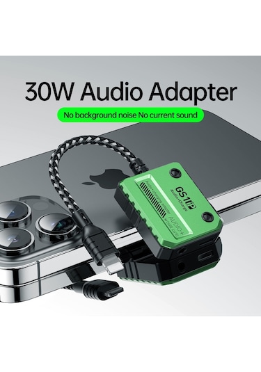 PLEXTONE GS1 iPhone Mıknatıslı Lightning to 3.5mm Kulaklık + 30W