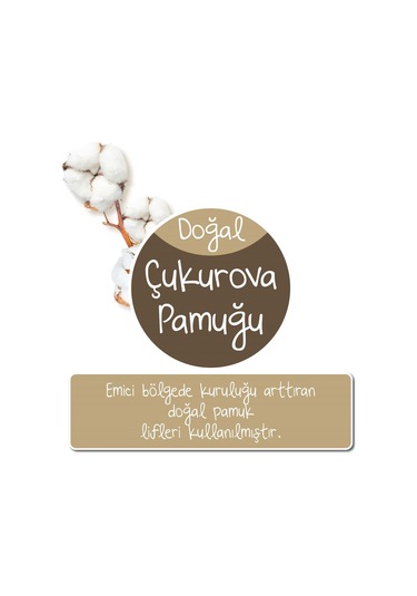 Baby Turco Doğadan Bonus Paket Bebek Bezi 7 Beden 62x3 186 Adet