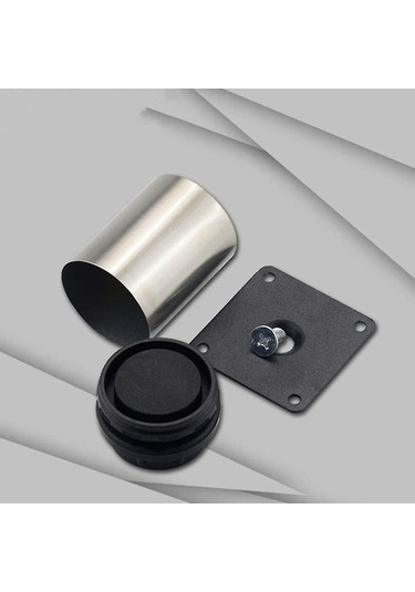 Flybuy Bosphorusboutique Paslanmaz Çelik 6cm Ayarlanabilir Mobilya Ayakları 4 Adet - Modern Ve Dayanıklı -