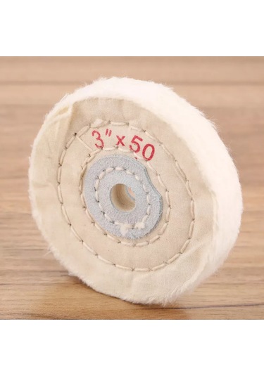 Alicia&bro Kanvas Polisaj Tekerleği Beyaz 250295532