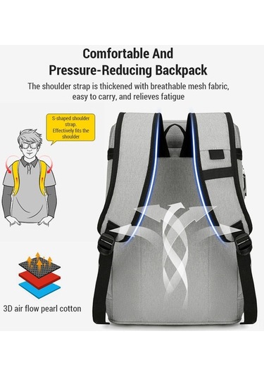 Pazly Isı Yalıtımlı Su Geçirmez Sırt Çanta, Mükemmel Su Gezisi İçin, Öğle Yemeği Çantası, Mavi Mavi