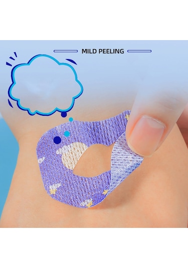 Sones 30 Adet / Kutu Fawnmum Ağız Solunum Yaması Gece Durdurucu Horlama Yaması Anti-horlama Kapalı Ağız Yaması, Renk: Çocuk Mavisi