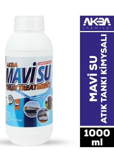 Akba Mavi Su Toilet Treatment Atık Tankı Kimyasalı 1 L